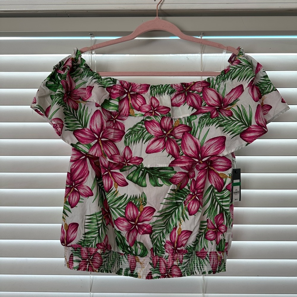 Crown & Ivy Off the Shoulder Top